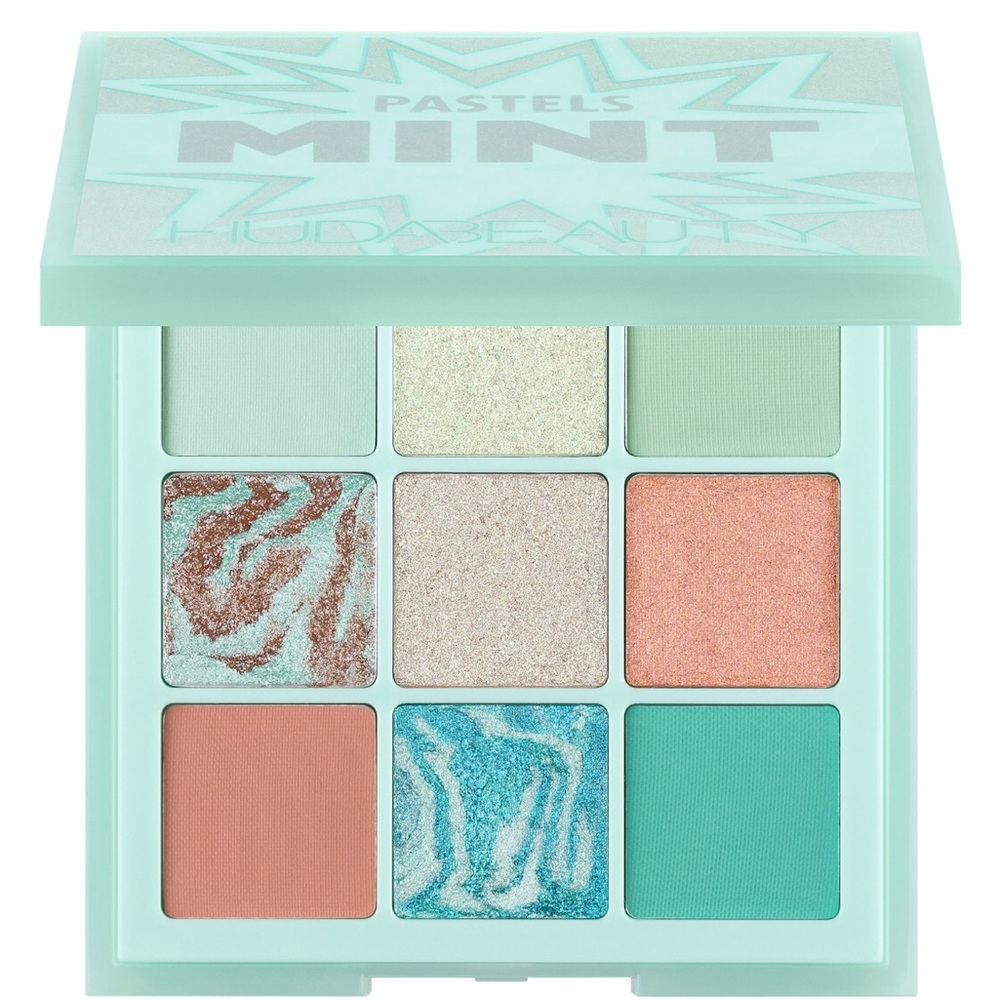 Huda Beauty Mint Obsessions 9-Color Palette